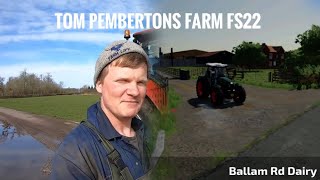 TOM PEMBERTON”S FARM IN FARMING SIMULATOR 22 TomPembertonFarmLife fs22 farmbuild trend [upl. by Erme]