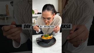 My 7 Asian Dinners in 7 Days  Easy Curry Laksa shorts laksa laksanoodlesoup [upl. by Seibold797]