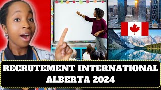 OPPORTUNITÉ CANADA 2024  L’ALBERTA RECRUTE [upl. by Ainitsirk297]