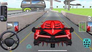 Brand New Red Color Car Is Ready For Parking  3d Driving Class  ios android  gameplay Cargame [upl. by Allegna152]