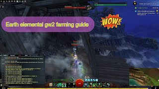 Earth Elemental Gw2 Farming Guide for Daily Quest [upl. by Amory461]