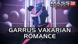 Mass Effect 3 Citadel DLC Garrus Romance All scenes [upl. by Eiramoj]