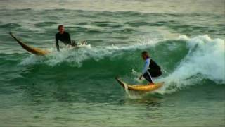 Surfing AncientStyle Surfboards In Peru wRed Bull team [upl. by Bove]