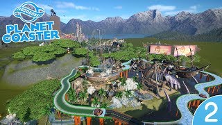 PLANET COASTER  PARQUES DE SUBS  GAMEPLAY ESPAÑOL [upl. by Yleak440]