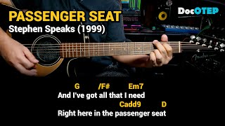 Passenger Seat  Stephen Speaks 1999 Easy Guitar Chords Tutorial with Lyrics [upl. by Kylynn401]