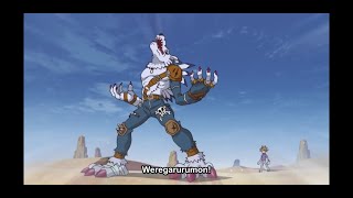 Garurumon Evolution into Weregarurumon Digimon Adventure 2020 English Subbed [upl. by Brittnee]