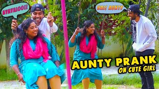 Aunty Prank On Cute Girl 👩🤣😋  Kovai Kusumbu  Kovai 360 [upl. by Jadd558]