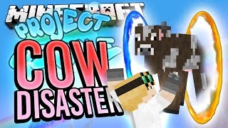 Minecraft  COW DISASTER  Project Ozone 38 [upl. by Euf484]