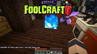 Minecraft  FoolCraft 3 6 Blue Fire Best Fire [upl. by Navis902]