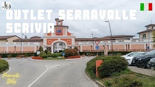 Outlet Serravalle Scrivia Piemonte Alessandria Italy [upl. by Hose]