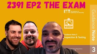 2391 THE EXAM Electrical Inspection and Testing Ep2 [upl. by Ybbob]