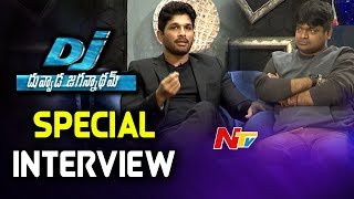 Allu Arjun amp Harish Shankar Special Interview  DJ Duvvada Jagannadham  NTV [upl. by Philomena]