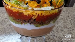 7 Layer Taco Dip [upl. by Kcinomod134]