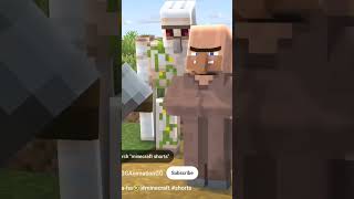 minecraft pillager vs villager ha ha ha ha 😂🤣 [upl. by Alam]