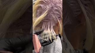 Toning Yellow Blonde Hair FAST with 9SPL In GuyTang REFLECT liquid Demi [upl. by Lezah437]