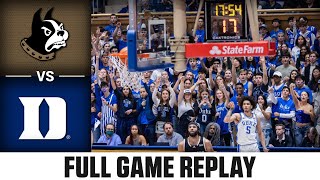 Wofford vs Duke Full Game Replay  202425 ACC Men’s Basketball [upl. by Hareehahs]