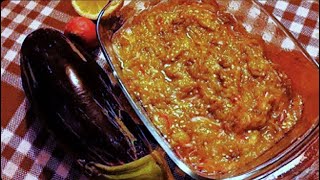 🍆🧅🍋ROUGAIL BRINGELLE GRILLE aubergines 🍆🧅🍋루게일 펠렐 그릴 🍆🧅🍋가지 [upl. by Rusert511]