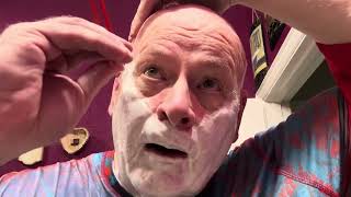 STRAIGHT RAZOR SHAVING WITH LONGHAULTANKER 343 [upl. by Oscar]