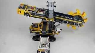 LEGO Technic Set 42055 Schaufelradbagger  Unboxing amp Review deutsch [upl. by Adnuhser]