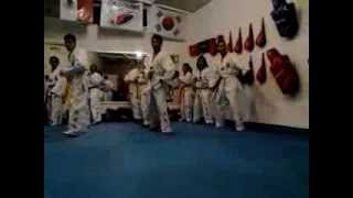 taekwondo examen completo de cinta blanca [upl. by Nylavad]