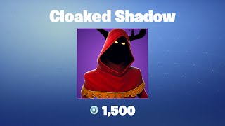 Cloaked Shadow  Fortnite OutfitSkin [upl. by Odnamra]