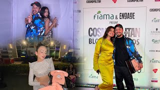 Finally COSMO AWARD firse ghar agya 😍  Crazy Influencers Party 🤪 [upl. by Adnorhs]