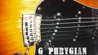 G Phrygian Mode  Groovy Backing Track [upl. by Ahsrav]