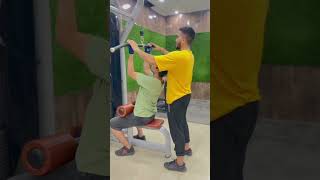 Lat pulldown machine  back workout  close grip Reverse Barbell [upl. by Atilef]