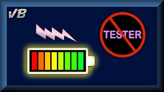 Batterie NO misura a vuoto NO al classico tester [upl. by Eleazar]