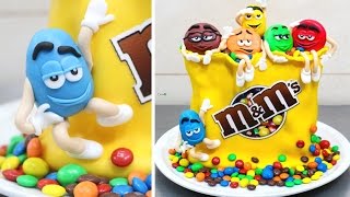 MampMs Funny Birthday Cake  Amazing Cake Idea by Cakes StepbyStep [upl. by Evered]