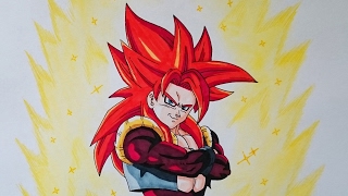 Cómo dibujar a Gogeta SSJ4 paso a paso  How to draw Gogeta SSJ4 [upl. by Navad]