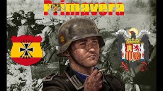 Primavera  Spanish Song about Blue Division [upl. by Litnahs]