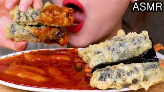 ASMR 김말이  떡볶이   Tteokbokki  Seaweed Roll MUKBANG EATING REALSOUNDS No Talking [upl. by Berry]