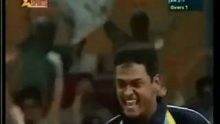 Debashish Mohanty BOWLED Lance Klusener [upl. by Carew]