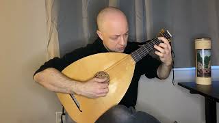 Recercar 33 by Marco DallAquila on Renaissance lute [upl. by Isborne]