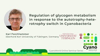 Karl Forchhammer  Regulating glycogen metabolism in response to the autotrophyheterotrophy switch [upl. by Beaufert880]