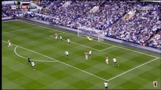 Tomas Rosicky goal vs Tottenham HD 01 with Martin Tyler commentary 4314 [upl. by Dorri416]