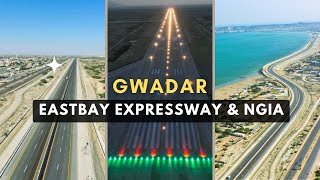 CPEC Eastbay Expressway New Gwadar International Airport  Update [upl. by Aicekal943]