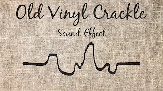 Old Vinyl Crackle Sound Effect [upl. by Xonnel]