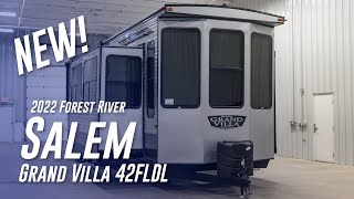 NEW 2022 Forest River Salem Grand Villa 42FLDL [upl. by Aneloj]