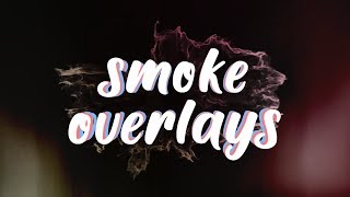 Smoke Overlay Pack 2  Smoke Fog Dust [upl. by Alian280]