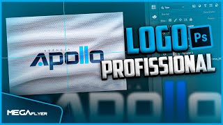 COMO FAZER LOGO PROFISSIONAL  PHOTOSHOP [upl. by Eilyac]