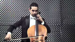 Bach Cello Suite No1 in G Andamento lento para estudo [upl. by Chu]