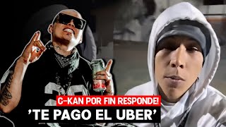 CKan le CONTESTA a Menace TE PAGO EL UBER [upl. by Judah]