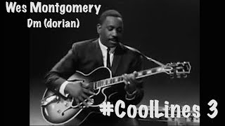 CoolLines 3 WES MONTGOMERY • Dm dorian lick [upl. by Cung]