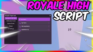 New 🎗️ Roblox Royale High Script  Hack 🎗️ Autofarm XP [upl. by Nrubyar973]