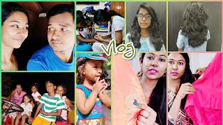 Friday To Saturday Vlog  Hairfall Control Tips For Hostelers OnlineShopping  LayerCutForGirls [upl. by Anhcar]