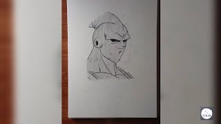 How to draw super Buu  step by step drawing  how to draw  Maarts [upl. by Service]