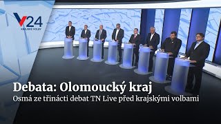 Předvolební debata Olomoucký kraj  Krajské volby 2024 [upl. by Gnilrits497]