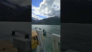 Leaving Skagway Alaska on Royal Caribbean Quantum of the Seas royalcarribean quantumoftheseas [upl. by Yclehc]